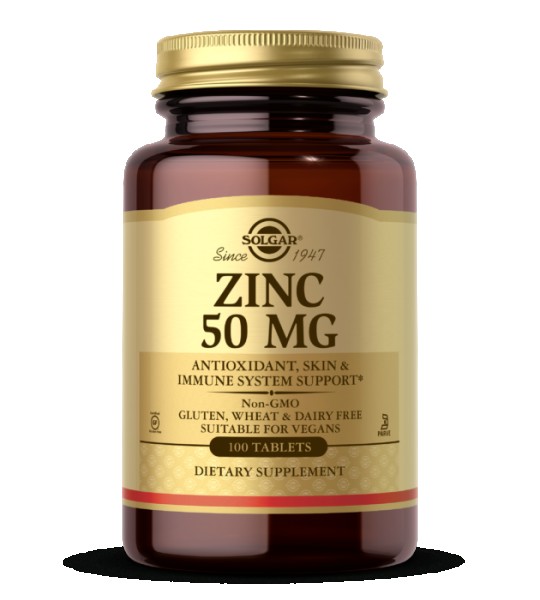 Solgar Zinc 50 mg 100 таб