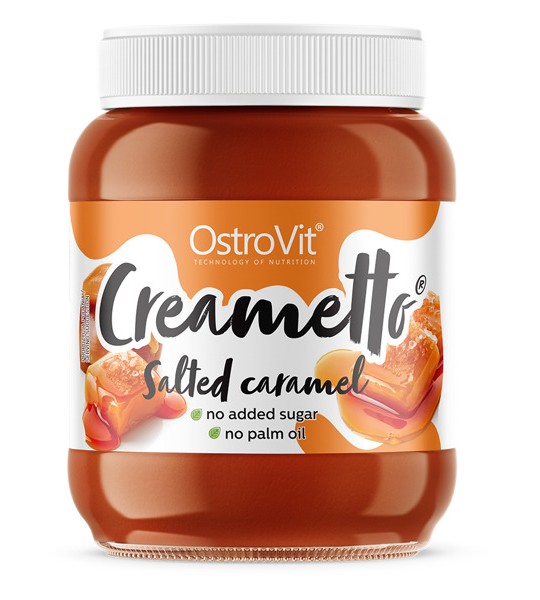 OstroVit Creametto Salted Caramel no added sugar 350 грамм