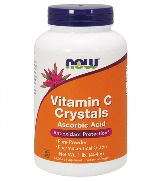 NOW Vitamin C Crystals 454 грамм