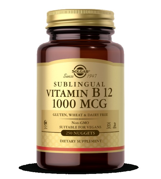Solgar Vitamin B12 1000 мкг Nuggets 250 табл