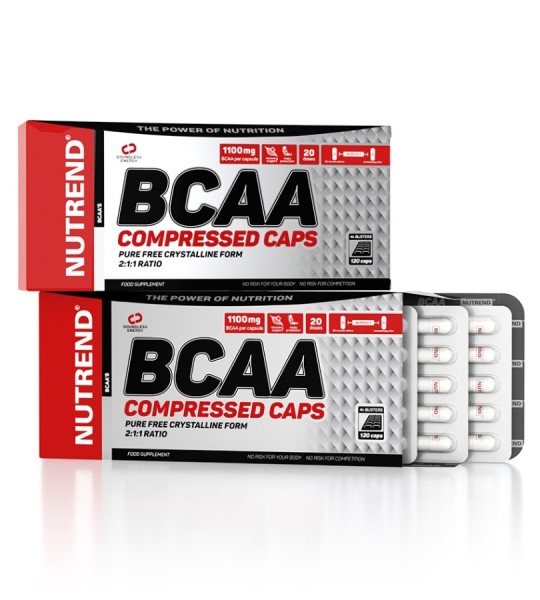 Nutrend BCAA Compressed 120 капс