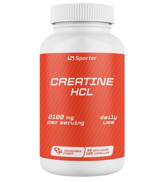 Sporter Creatine HCL 700 мг 120 капс