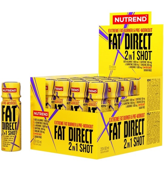 Nutrend Fat Direct 2 in 1 Shot 60 мл