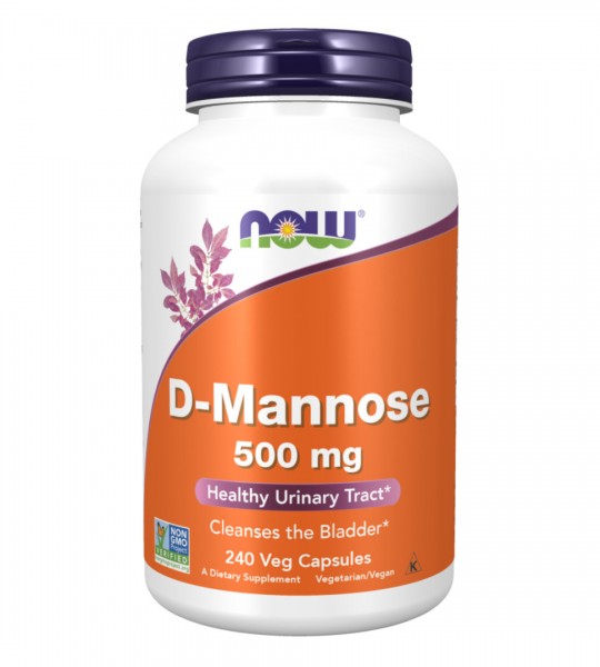 Now D-Mannose 500 мг Veg Caps 240 капс
