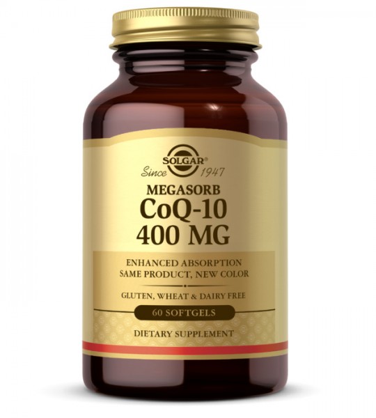 Solgar Megasorb CoQ-10 400 мг 60 капс
