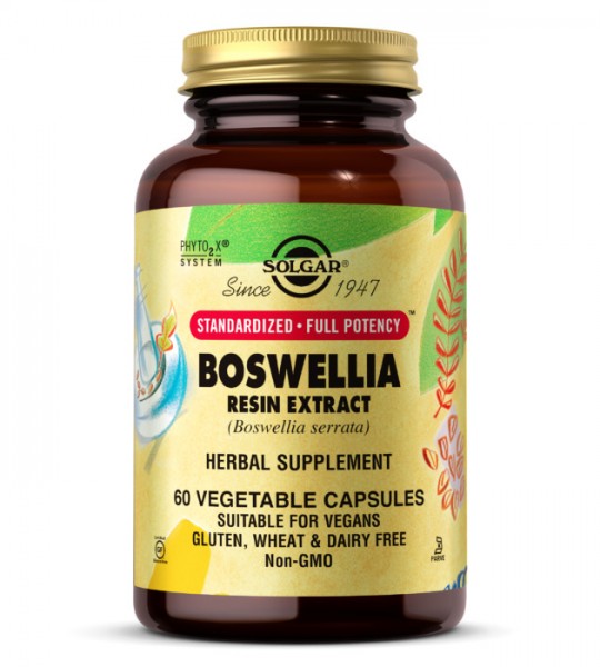 Solgar Boswellia Resin Extract Veg Caps 60 капс