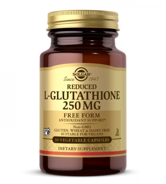 Solgar L-Glutathione 250 мг Veg Caps 30 капс
