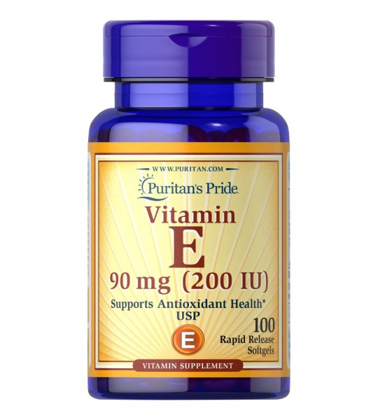Puritan's Pride Vitamin E 90 мг 200 IU 100 капс
