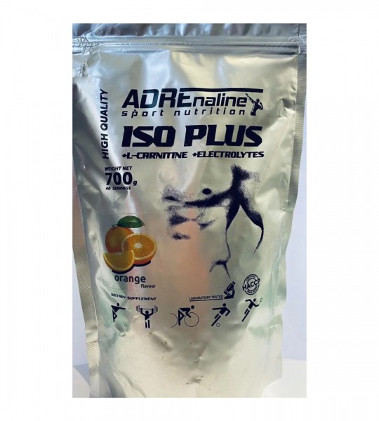 Adrenaline Iso Plus +L-Carnitine +Electrolytes 700 грам