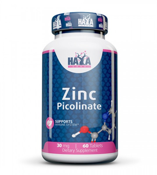 Haya Labs Zinc Picolinate 30 мг 60 табл