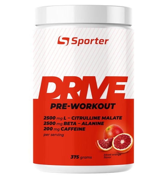 Sporter Drive Pre-workout 375 грам
