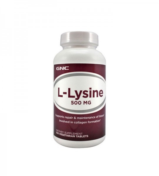 GNC L-Lysine 500 mg 100 таб