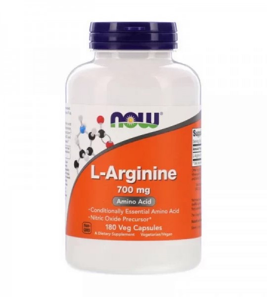 NOW L-Arginine 700 mg 180 капс