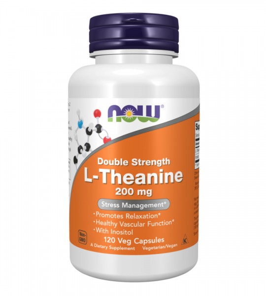 NOW L-Theanine 200 mg 120 капс