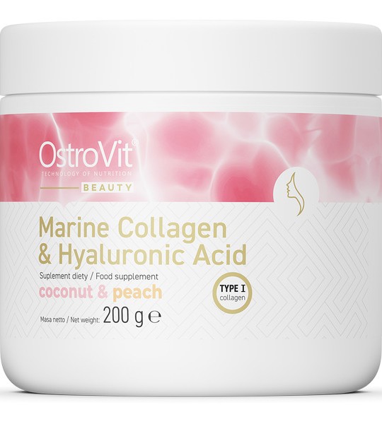 OstroVit Marine Collagen & Hyaluronic Acid 200 грамм