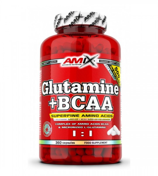 Amix Glutamine + BCAA 360 капс