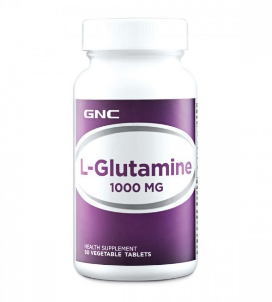 GNC L-Glutamine 1000 mg 50 таб