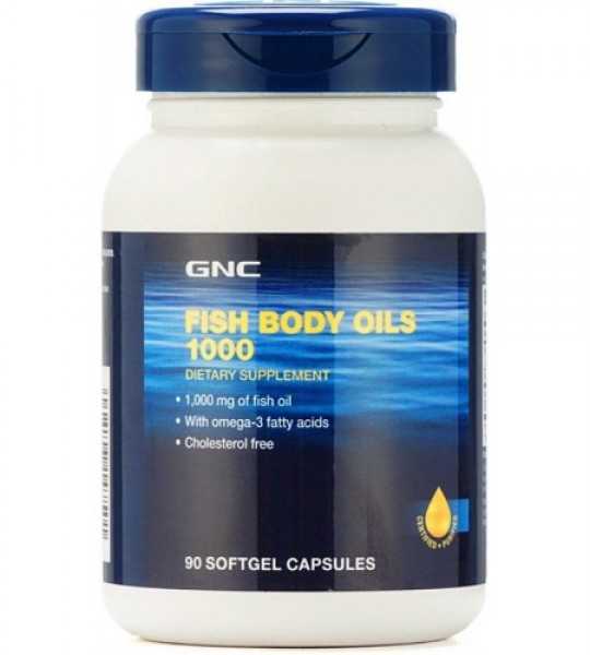 GNC Fish Body Oils 1000 90 капс