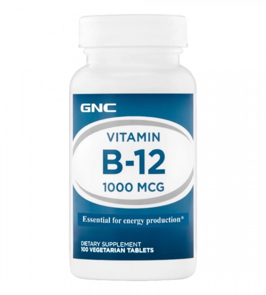 GNC Vitamin B-12 1000 mcg 100 таб