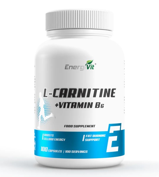 EnergiVit L-Carnitine +Vitamin B6 100 капс