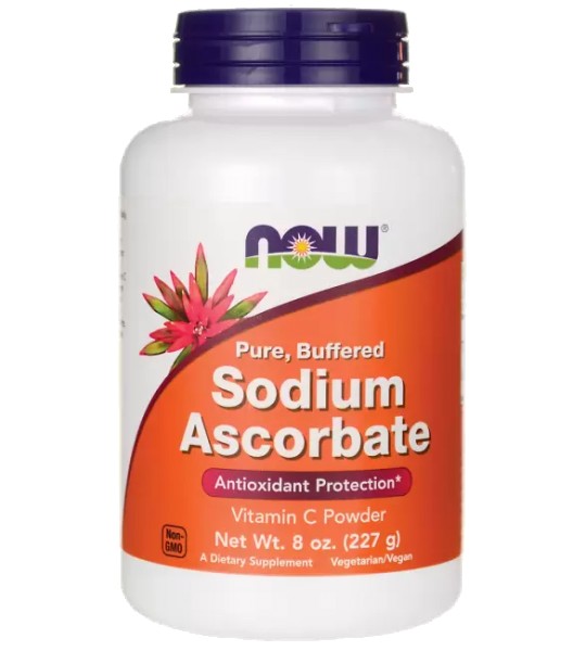 NOW Sodium Ascorbate 227 грам