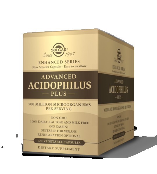 Solgar Advanced Acidophilus Plus Veg Caps 120 капс