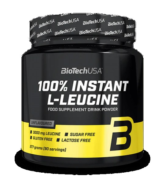 BioTech (USA) 100% Instant L-Leucine 277 грам