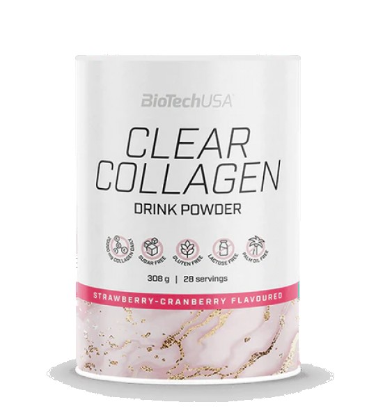 BioTech (USA) Clear Collagen Drink Powder 308 грам