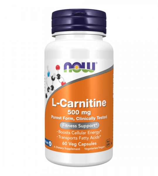 NOW L-Carnitine 500 mg 60 капс