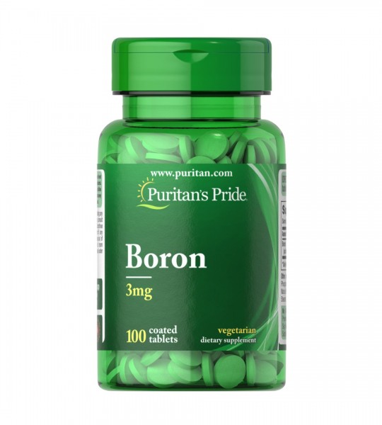 Puritan's Pride Boron 3 mg 100 табл