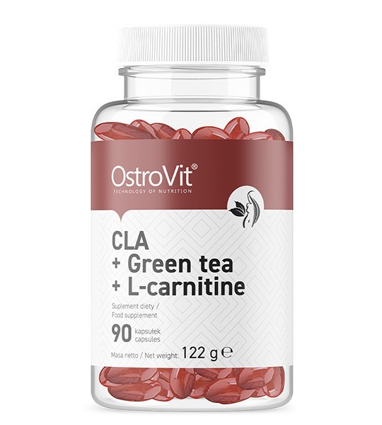 OstroVit CLA+Green Tea+L-Carnitine 90 капс