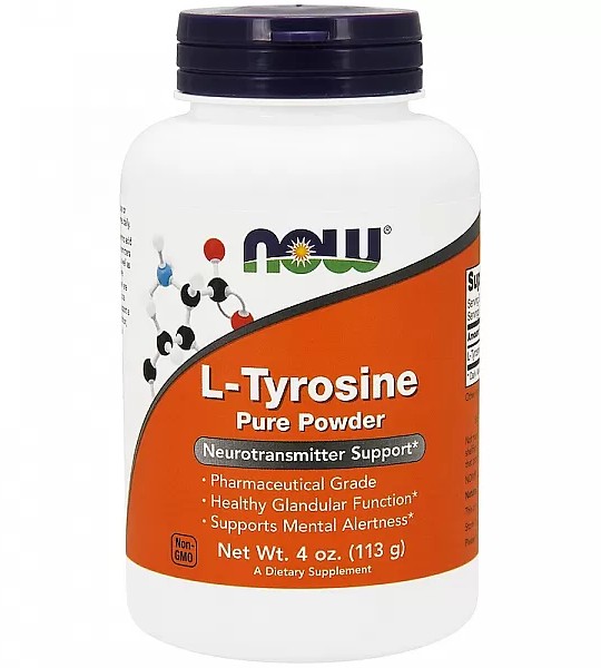NOW L-Tyrosine Pure Powder 113 грам
