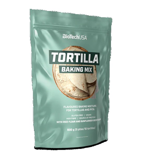 BioTech USA Tortilla Baking Mix 600 грам