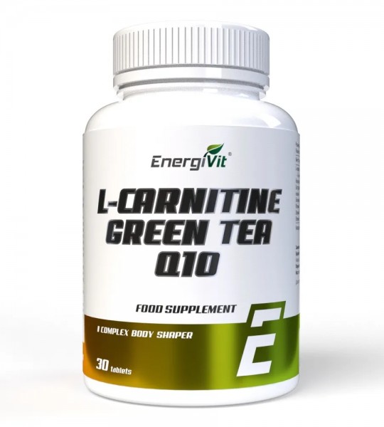 EnergiVit L-Carnitine Green Tea Q10 30 капс