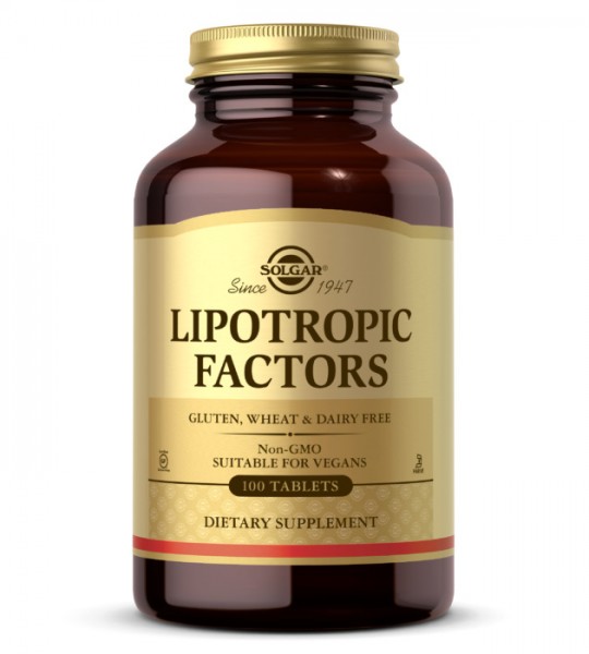 Solgar Lipotropic Factors 100 табс