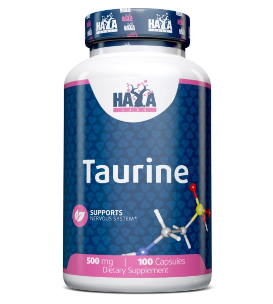 Haya Labs Taurine 500 mg 100 капс