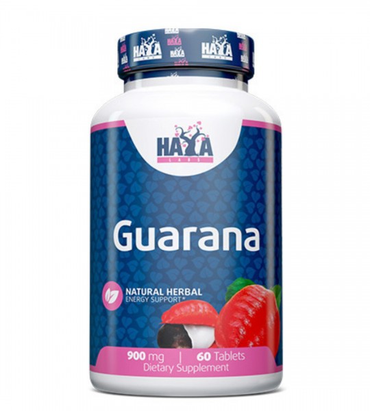 Haya Labs Guarana 900 mg 60 табл