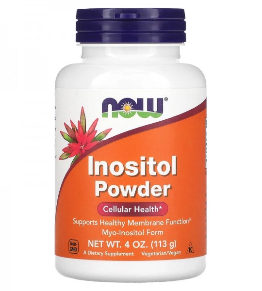 NOW Inositol Powder 113 грамм