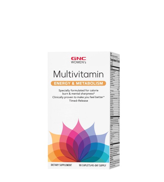 GNC Women's Multivitamin Energy & Metabolism 90 табл