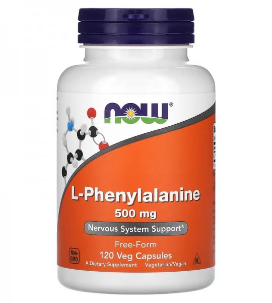 NOW L-Phenylalanine 500 mg 120 капс