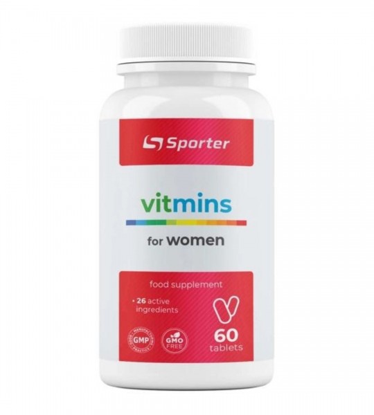Sporter Vitamins for women 60 таб