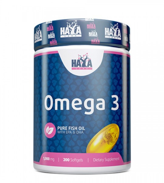 Haya Labs Omega 3 1000 mg 200 капс