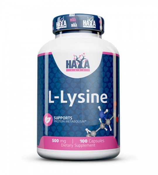 Haya Labs L-Lysine 500 mg 100 капс