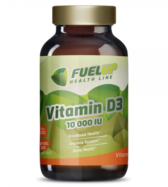 FuelUp Vitamin D3 10000 IU 120 капс