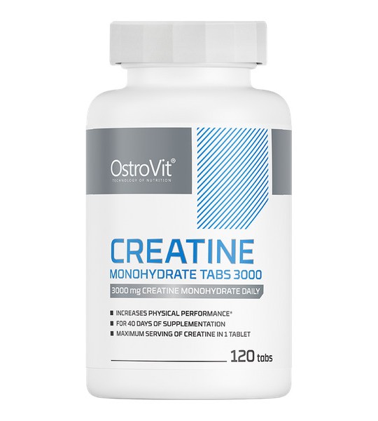 OstroVit Creatine Monohydrate 3000 mg 120 таб
