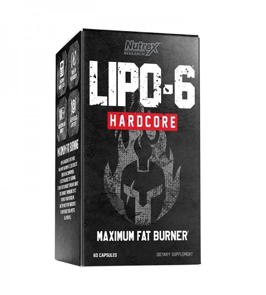 Nutrex Lipo-6 Hardcore 60 капс
