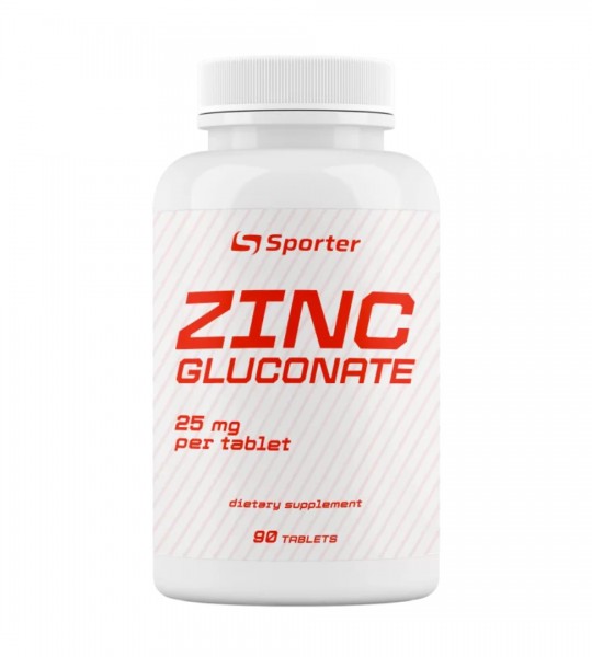 Sporter Zinc Gluconate 25 mg 90 табл