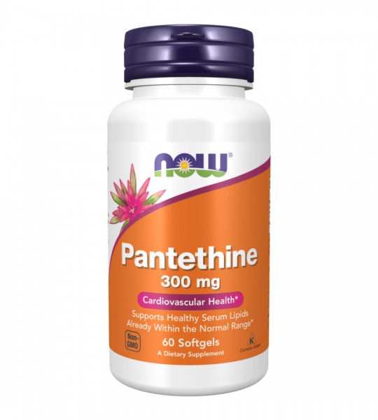 NOW Pantethine 300 мг 60 капс