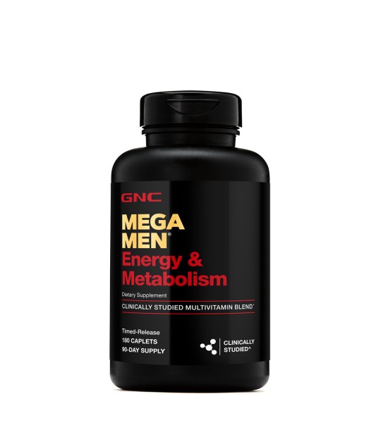 GNC Mega Men Energy & Metabolism 180 табл