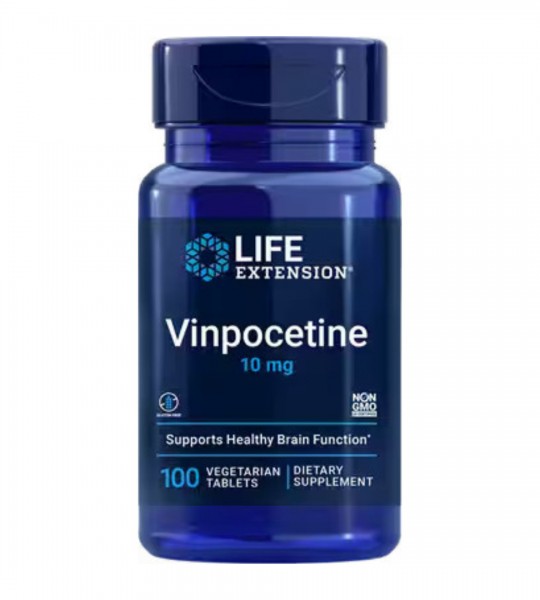 Life Extension Vinpocetine 10 mg Veg Tabs 100 табл
